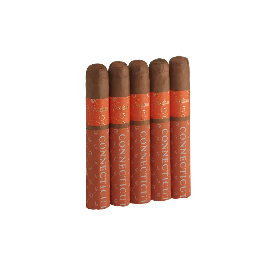 Asylum 13 Connecticut 50 X 5 Natural | Robusto | Pack of 5