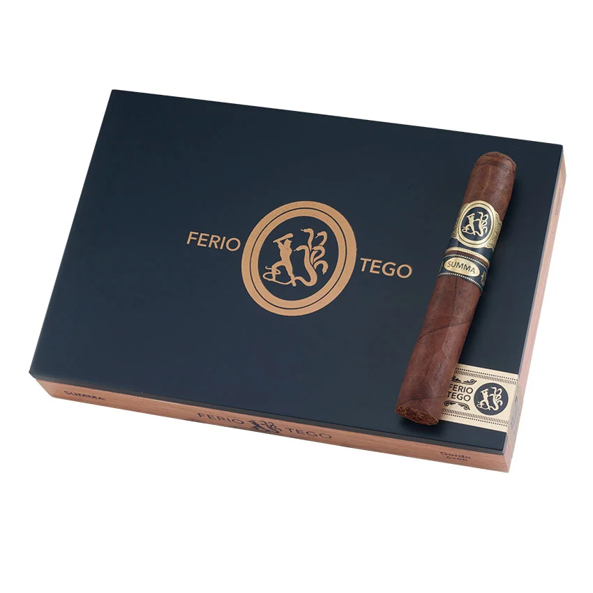 Ferio Tego Summa Gordo Natural | Double Toro | Box of 10