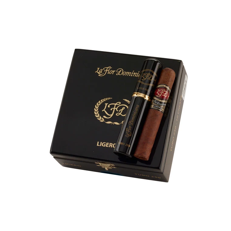 La Flor Dominicana Ligero L250 Tubo Natural | Robusto | Box of 10