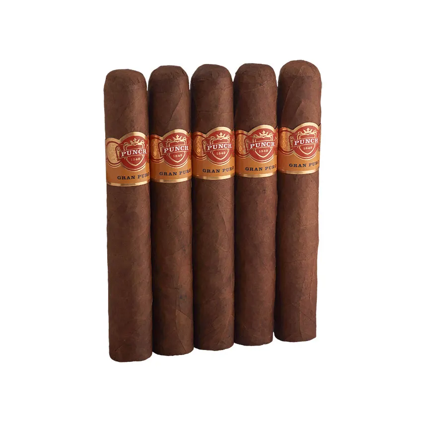 Punch Gran Puro Sesenta Dark Natural | Gordo | Pack of 5