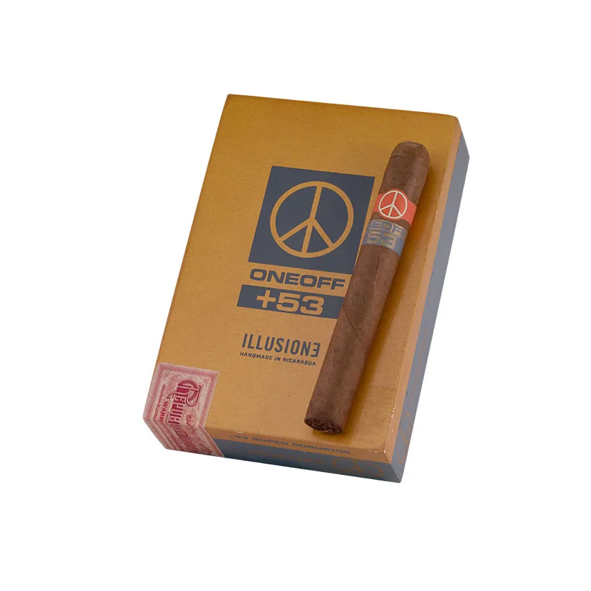 Illusione OneOff +53 Super Robusto Natural | Robusto | Box of 10