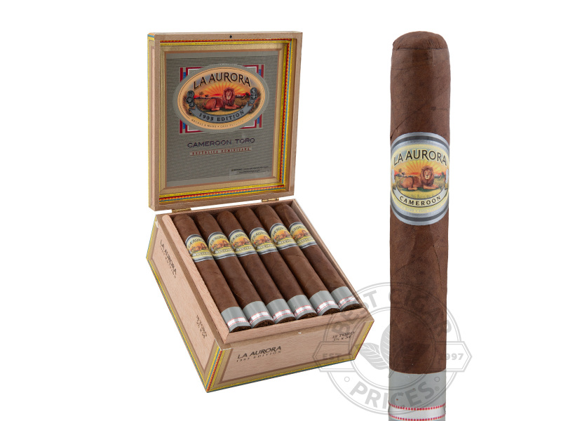 La Aurora Preferido 1903 Edition Parejo Platinum Cameroon Toro - 18 Cigars
