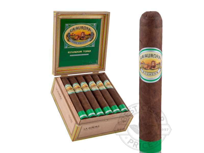 La Aurora Preferido 1903 Edition Parejo Emerald Ecuador Toro - 18 Cigars