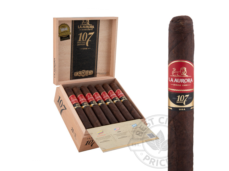 La Aurora 107 Maduro Toro - 20 Cigars