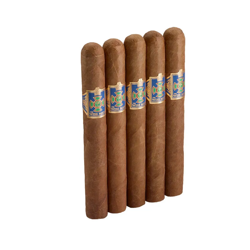 Wise Man Doble Corona Corojo Natural | Double Corona | Pack of 5
