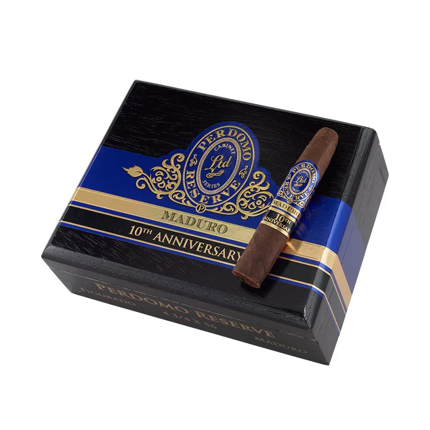 Perdomo 10th Anniversary Maduro Figurado | Figurado | Box of 25