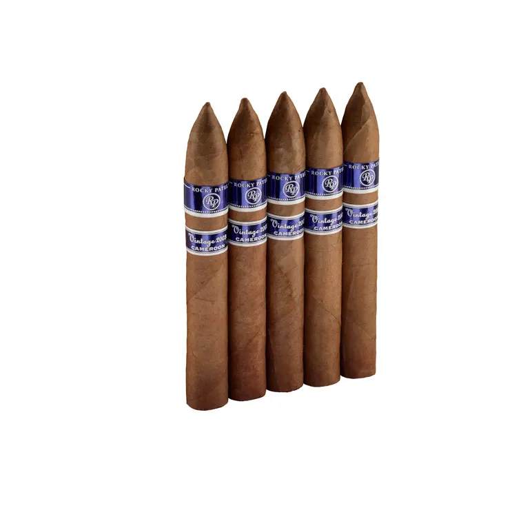 Rocky Patel Vintage 2003 Cameroon Torpedo Natural | Torpedo | Pack of 5