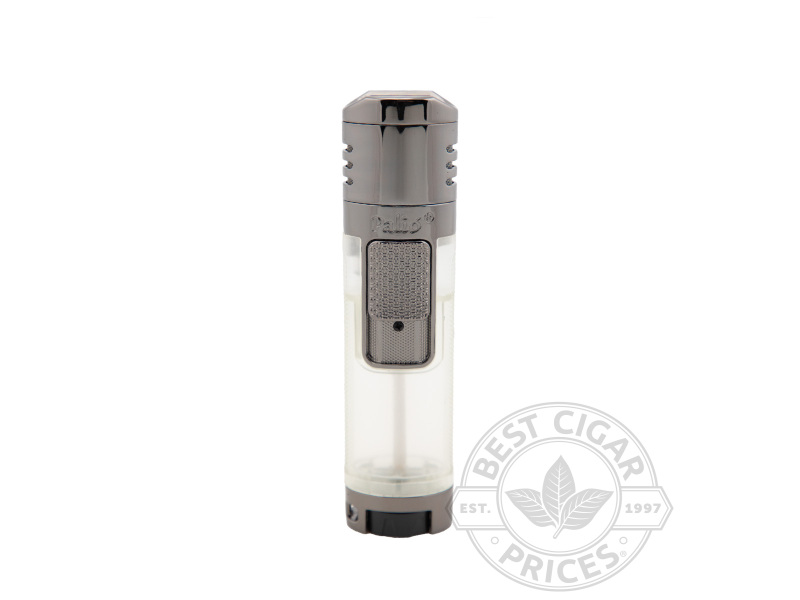 Palio Veneto Quadruple Jet Lighter - Clear - Box of 20