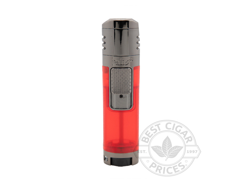 Palio Veneto Quadruple Jet Lighter - Red - Box of 20