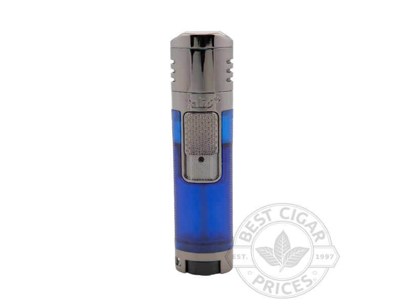 Palio Veneto Quadruple Jet Lighter - Blue - Box of 20