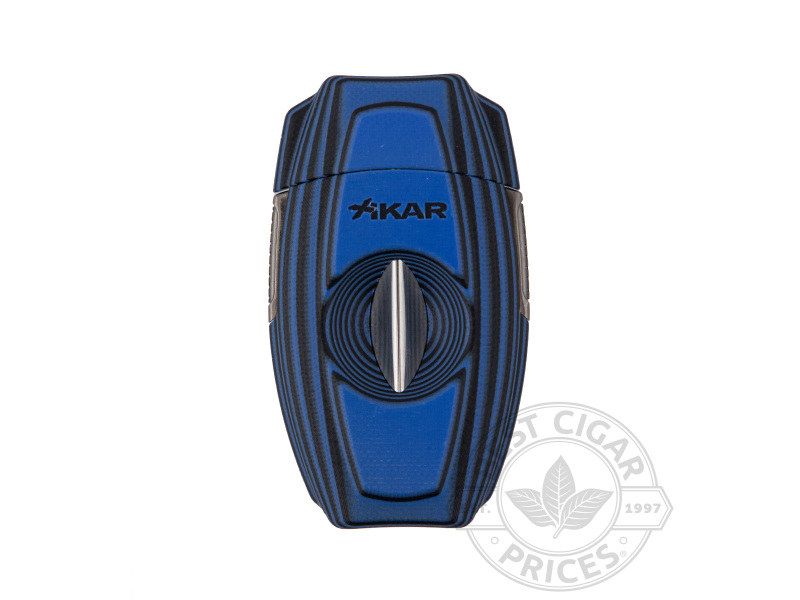Xikar VX2 V-Cut Cigar Cutter - Blue & Black - Box of 20