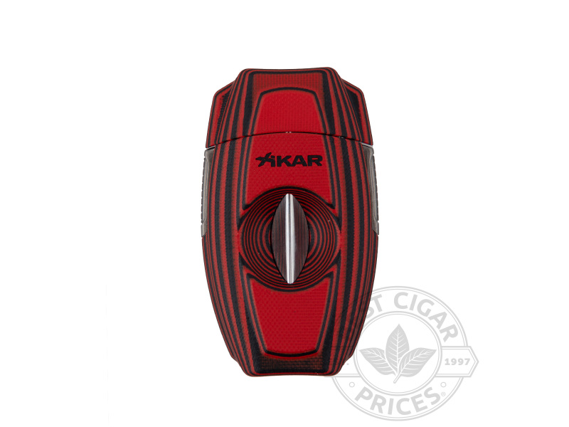 Xikar VX2 V-Cut Cigar Cutter - Red & Black - Box of 20
