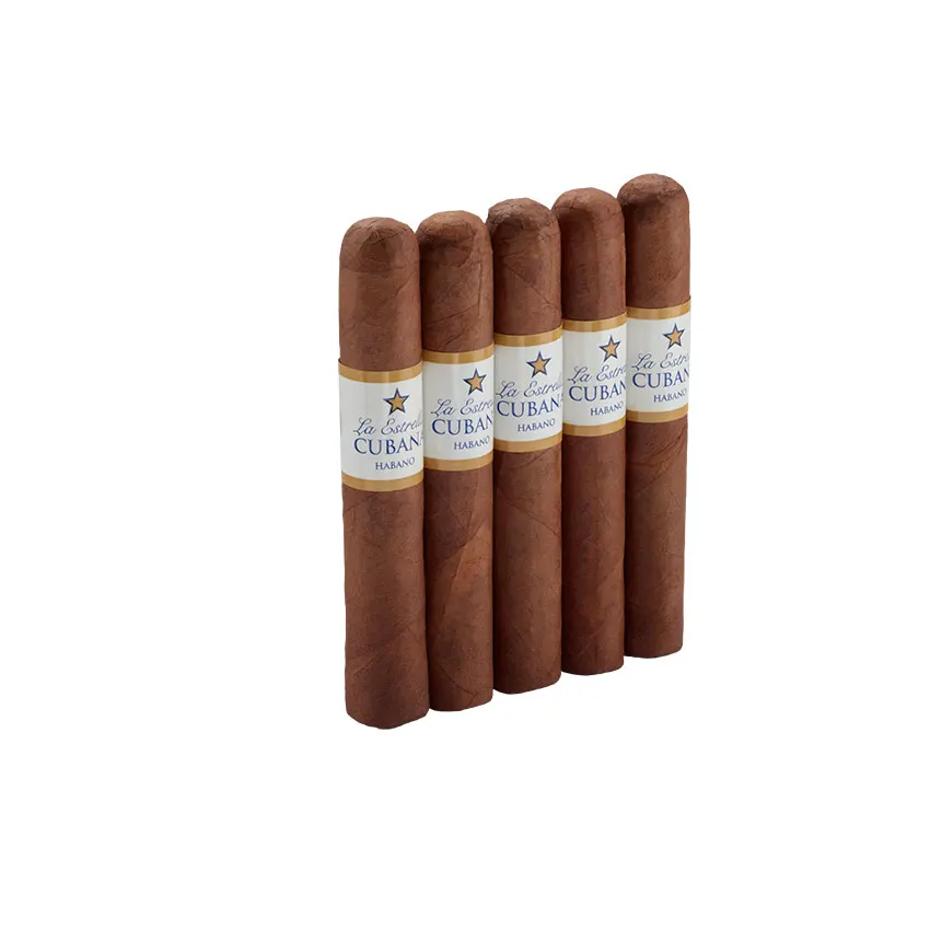 La Estrella Cubana Habano Robusto Natural | Robusto | Pack of 5
