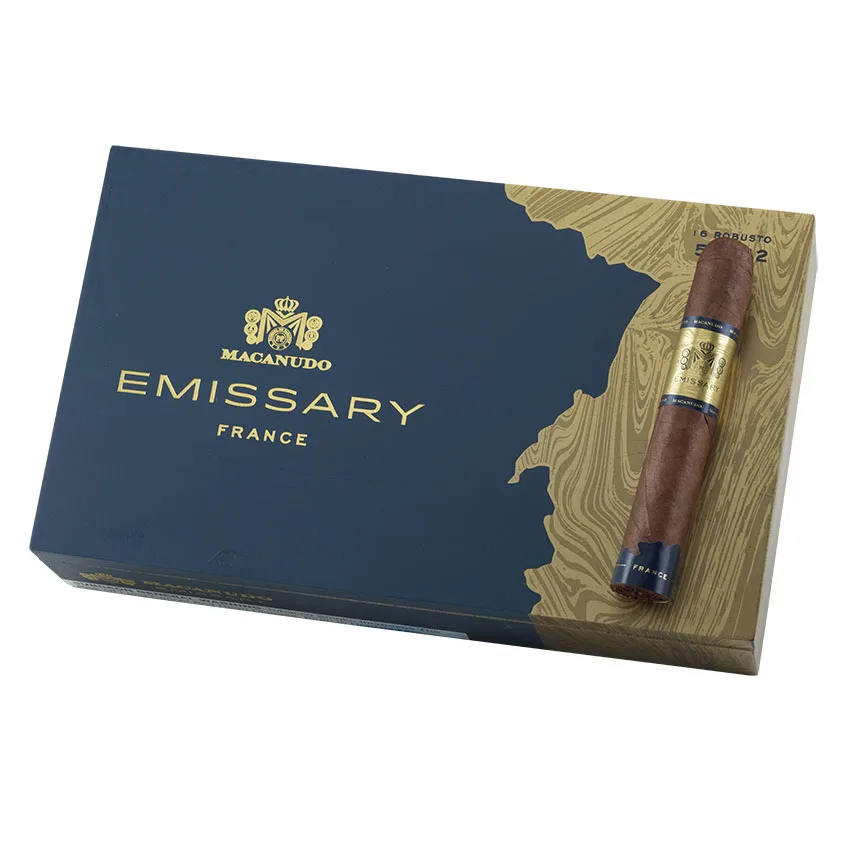 Macanudo Emissary France Robusto Natural | Robusto | Box of 16