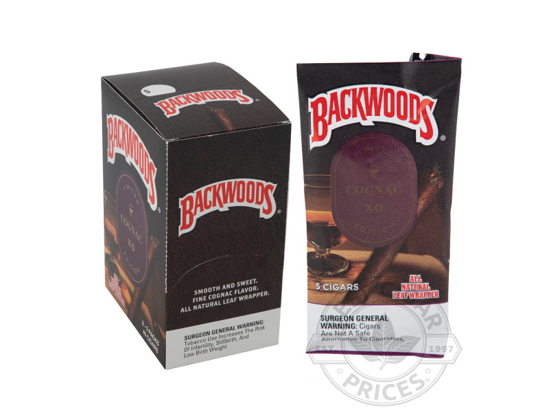 Backwoods Cognac XO Pack Of 40 - Carton - 40 Total Cigars