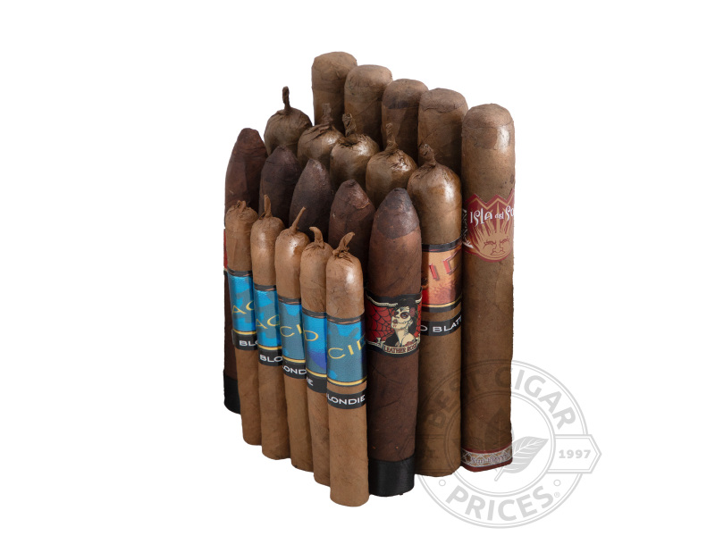 Drew Estate Infused 20 Cigar Brand Collection Sampler - Box of 20