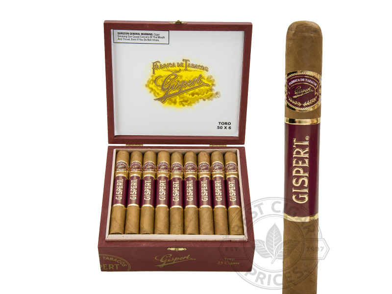 Gispert Toro - 25 Cigars