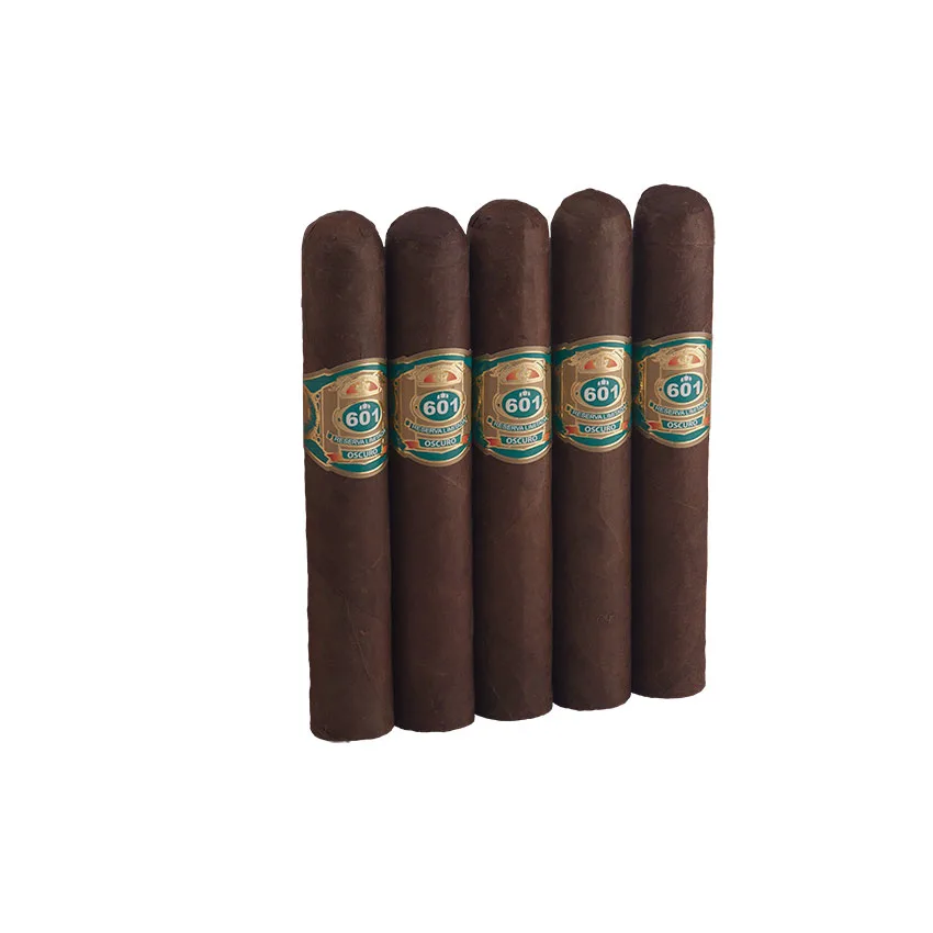 601 Green Label Oscuro Tronco | Robusto | Pack of 5