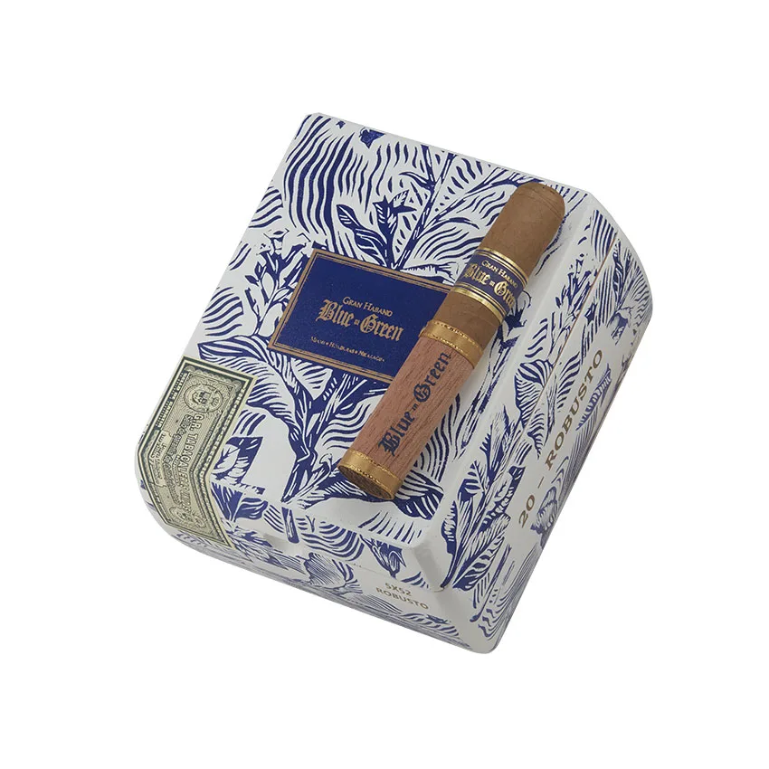 Gran Habano Blue In Green Robusto Natural | Robusto | Box of 20
