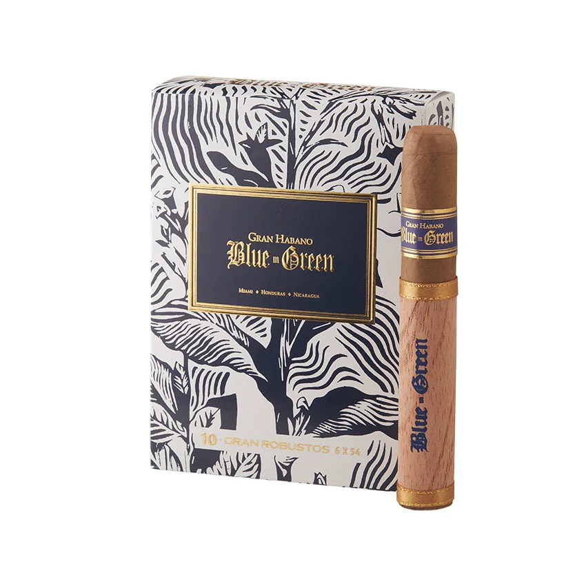 Gran Habano Blue In Green Gran Robusto Natural | Toro | Box of 10