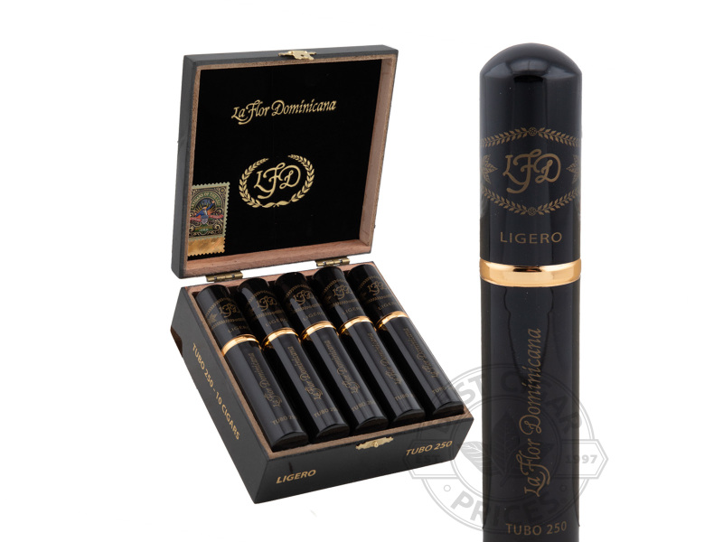 La Flor Dominicana Ligero 250 Tubo - 10 Cigars