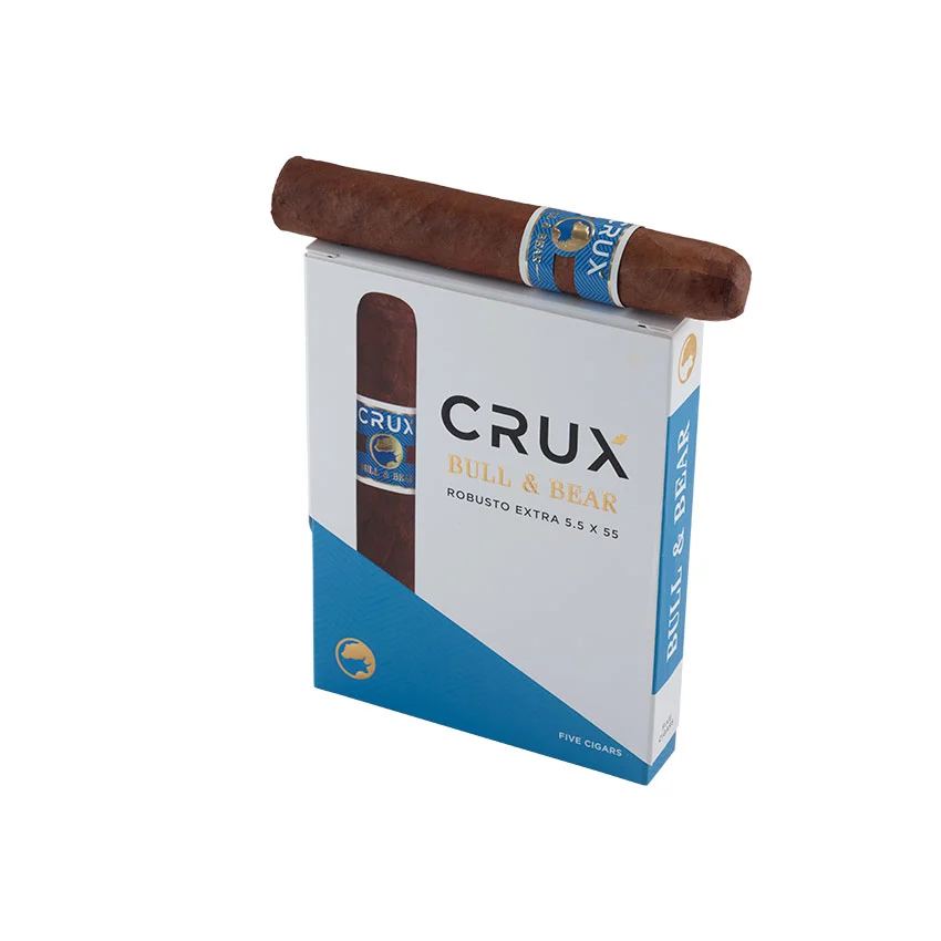 Crux Bull & Bear Robusto Extra Natural | Robusto | Pack of 5