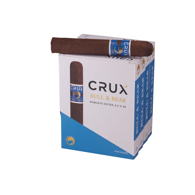 Crux Bull & Bear Robusto Extra Natural | Robusto | Pack of 20