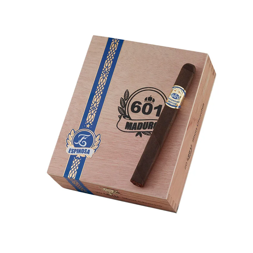 601 Blue Label Short Churchill Maduro | Toro | Box of 20