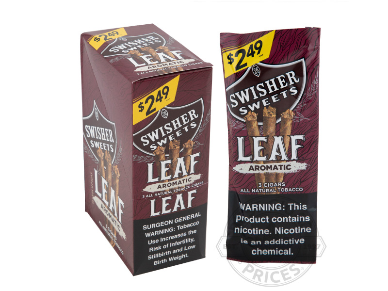 Swisher Sweets Leaf - Sweet Aromatic - Carton - 30 Total Cigars