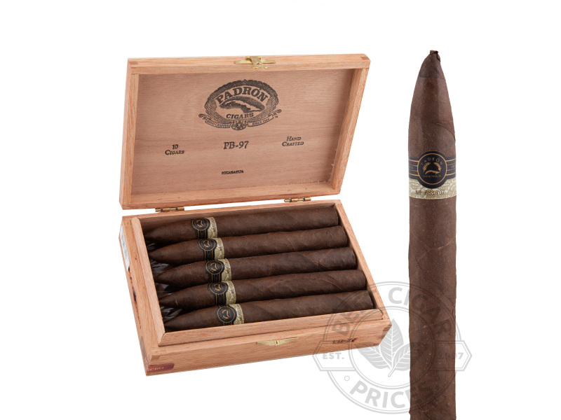 Padron Black PB97 Torpedo Maduro - 10 Cigars