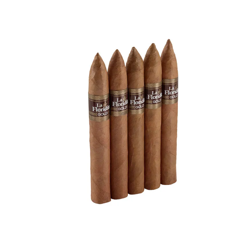 La Floridita Gold Torpedo Natural | Torpedo | Pack of 5