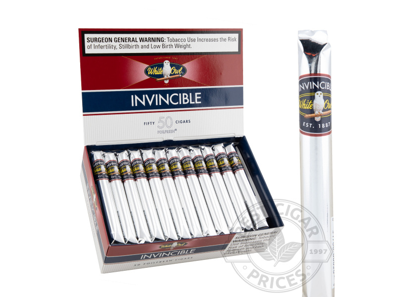 White Owl Invincible - 50 Cigars