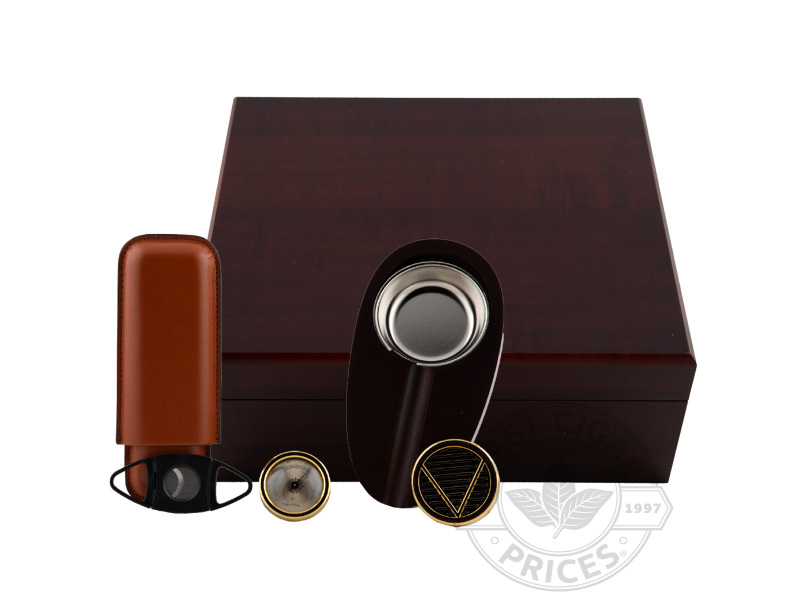 The Diplomat 25-50 Count Humidor Gift Set - Box of 20