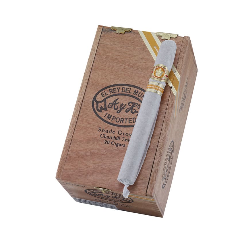 El Rey Del Mundo Shade Grown Churchill Natural | Churchill | Box of 20