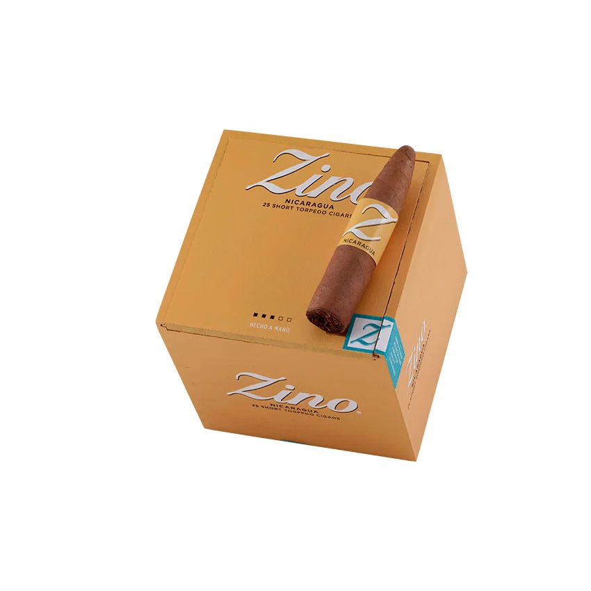 Zino Nicaragua Short Torpedo Natural | Torpedo | Box of 25