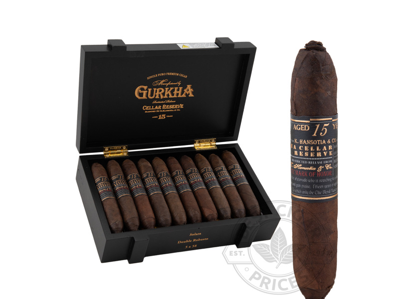 Gurkha Cellar Reserve Limitada 15 Year Maduro Solara - 20 Cigars