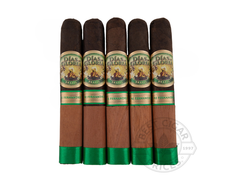 Dias De Gloria Brazil Robusto By AJ Fernandez Box-Pressed - 5 Cigars