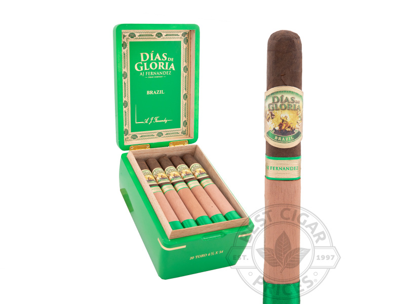 Dias De Gloria Brazil Toro By AJ Fernandez Box-Pressed - 20 Cigars