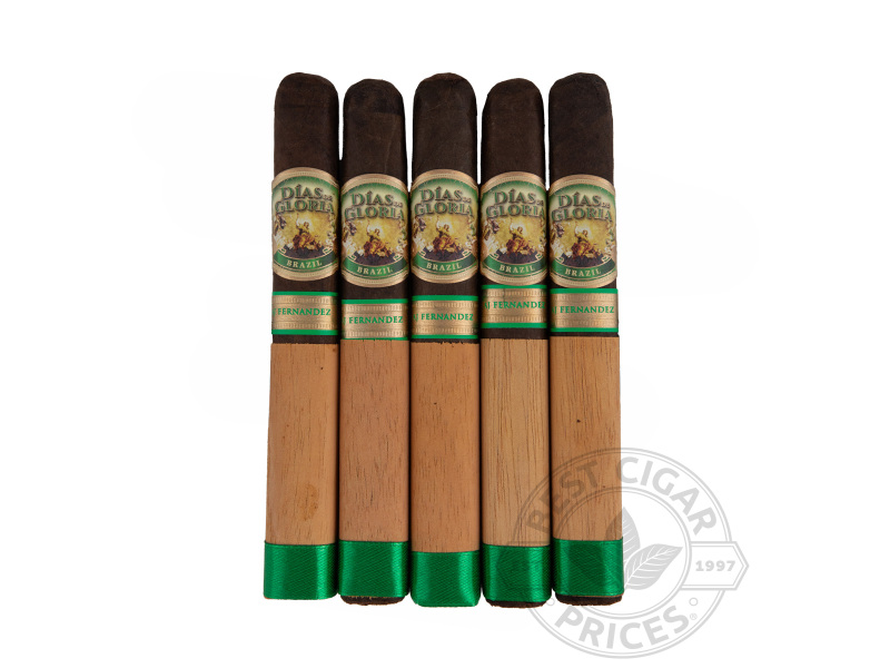 Dias De Gloria Brazil Toro By AJ Fernandez Box-Pressed - 5 Cigars
