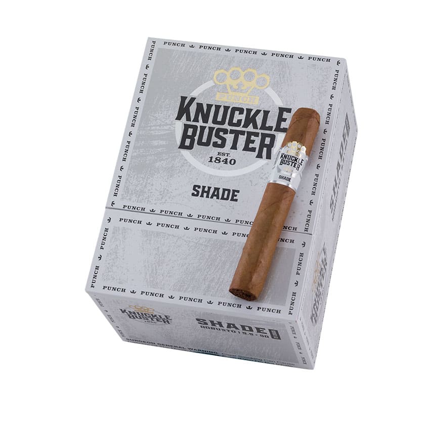 Punch Knuckle Buster Shade Robusto Natural | Robusto | Box of 25