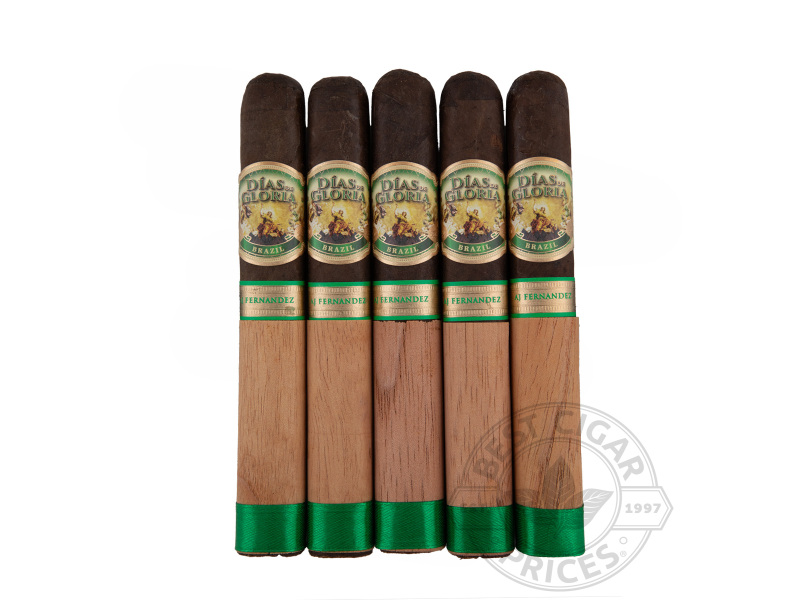 Dias De Gloria Brazil Gordo By AJ Fernandez Box-Pressed - 5 Cigars