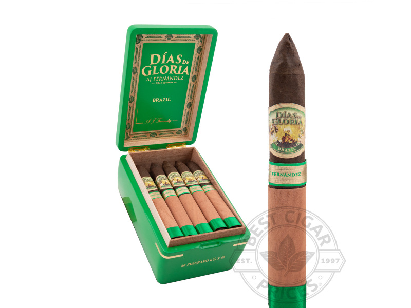 Dias De Gloria Brazil Figurado By AJ Fernandez Box-Pressed - 20 Cigars