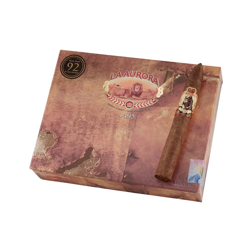 La Aurora 1495 Belicoso Natural | Belicoso | Box of 20