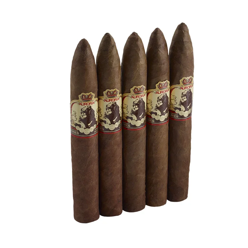 La Aurora 1495 Belicoso Natural | Belicoso | Pack of 5
