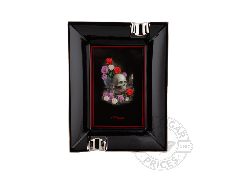 Memento Mori Black Ashtray By S.T. Dupont - Box of 20