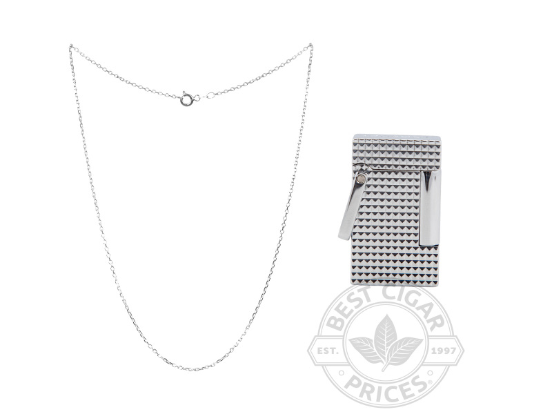 Lighter Necklace By S.T. Dupont - Silver - Box of 20