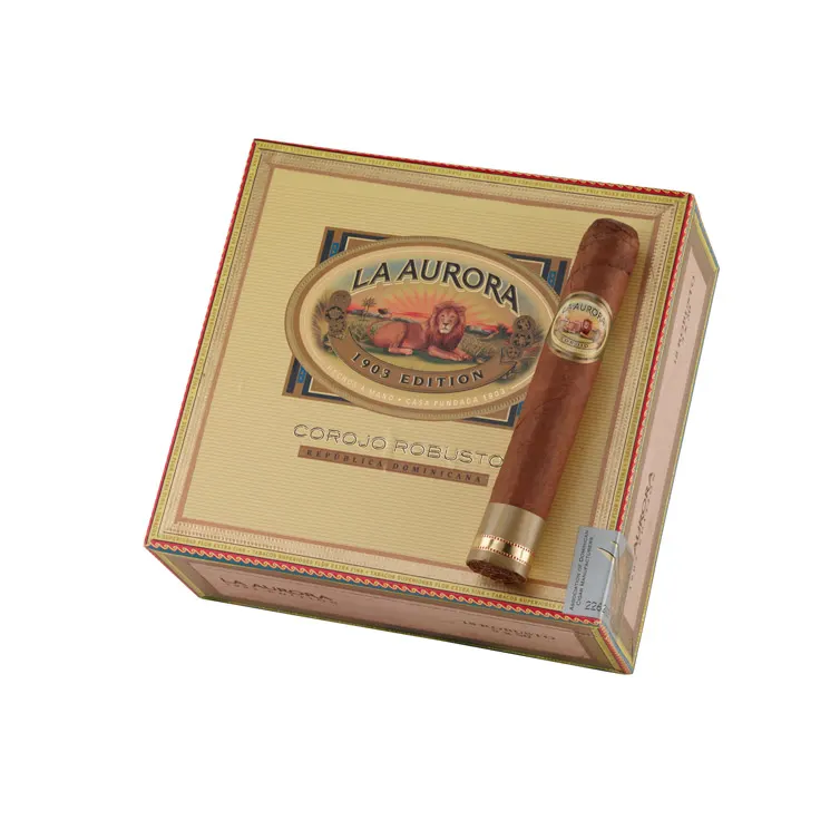 La Aurora Preferidos 1903 Gold Dominican Corojo Robusto Natural | Robusto | Box of 18