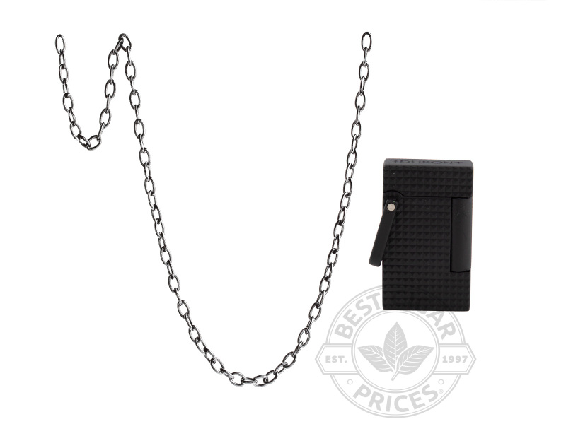 Lighter Necklace By S.T. Dupont - Matte Black - Box of 20