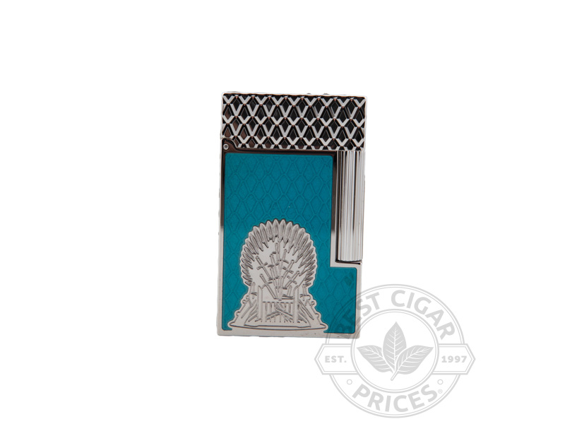 Line 2 Soft Flame Lighter By S.T. Dupont- Game Of Thrones Premium Ice & Palladium - Box of 20