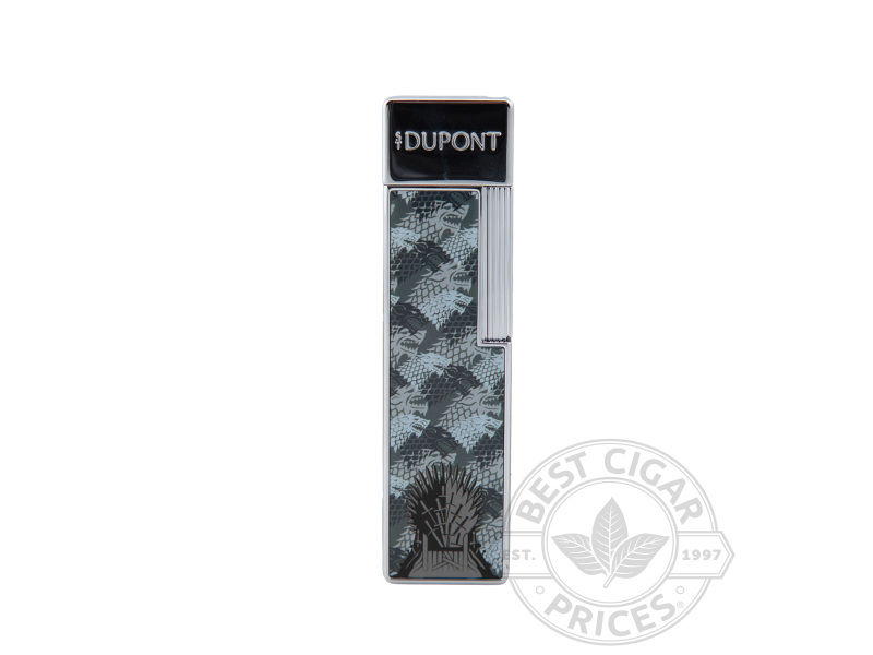 Twiggy Game Of Thrones Stark & Chrome Lighter By S.T. Dupont - Box of 20